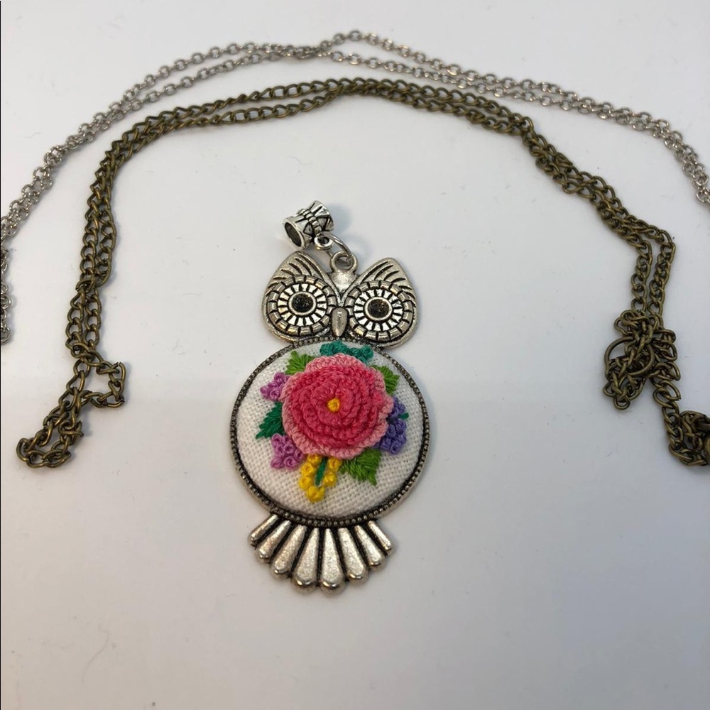 Handmade Owl Necklace